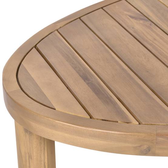 Table basse Acacia Marron clair NUMANA - Beliani - Image 4