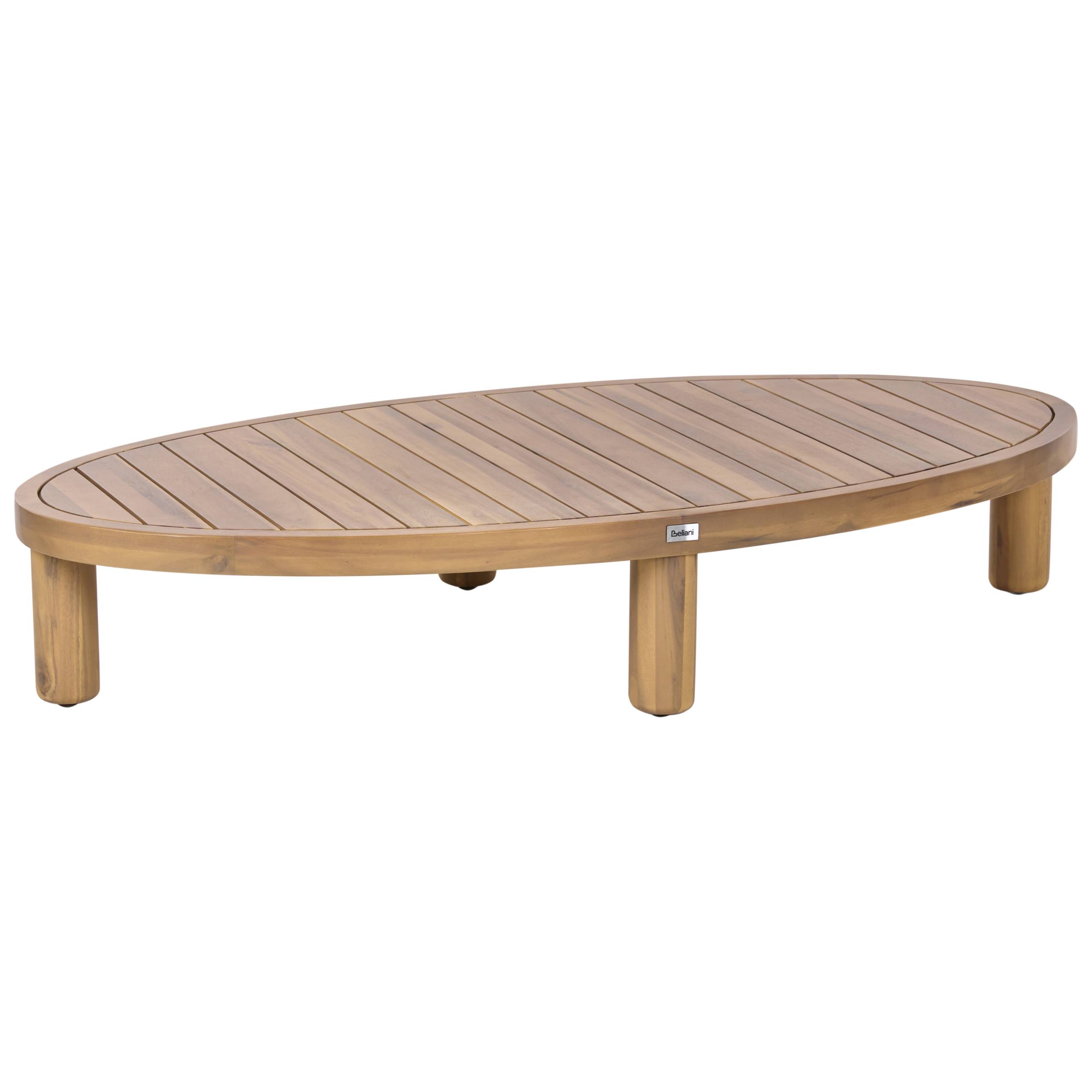 Table basse Acacia Marron clair NUMANA - Beliani