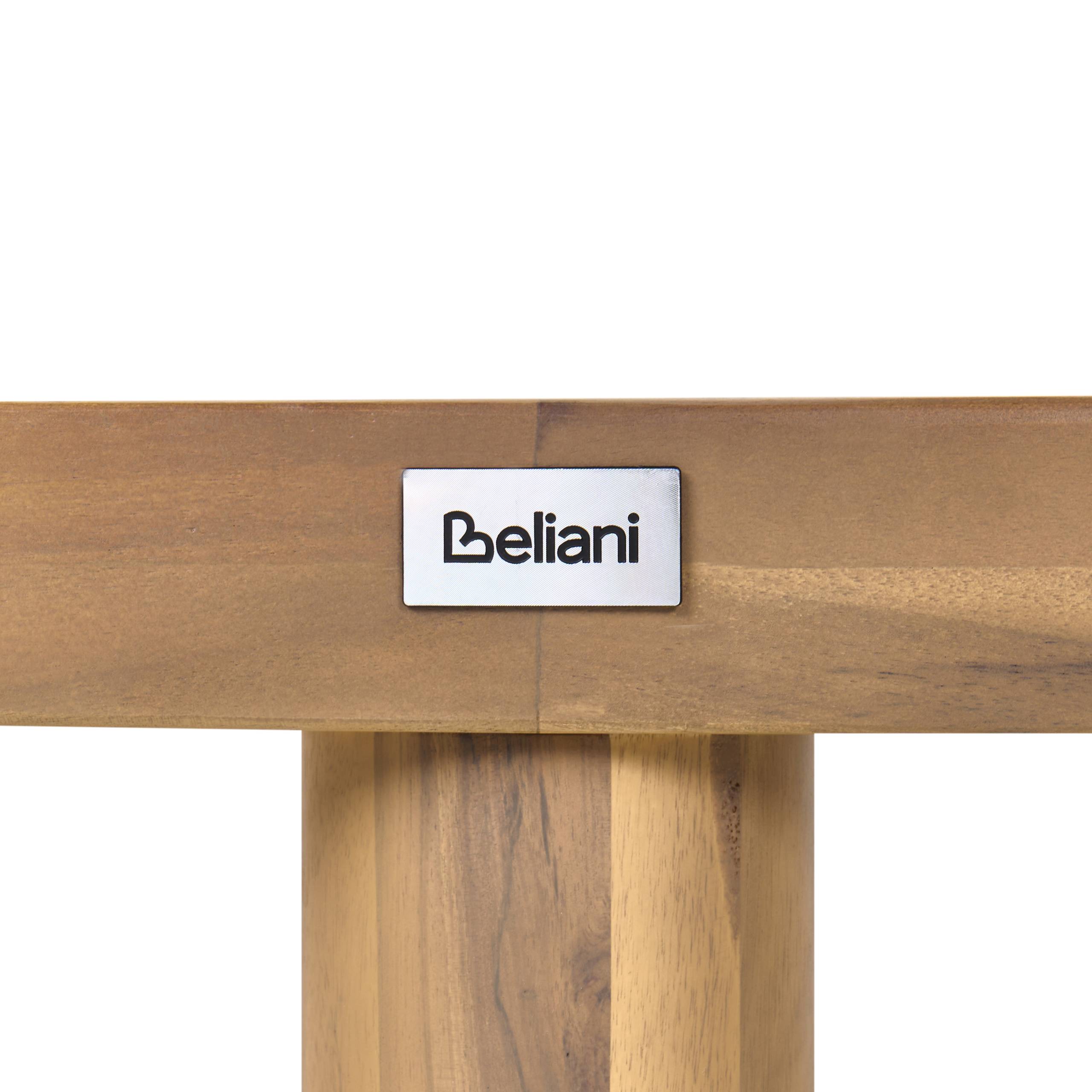 Table basse Acacia Marron clair NUMANA - Beliani - Image 6