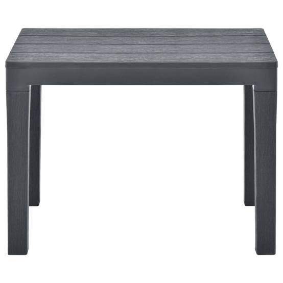 PANGIVO - Bancs de jardin plastique anthracite 60 x 38.5 x 45 cm - PANGIVO - Image 3