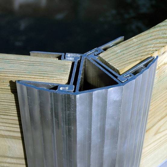 Water Clip - Piscine bois octogonale - 4,95 x 3,15 x H. 1,29 m SAINT BERNARD Water Clip - Image 3