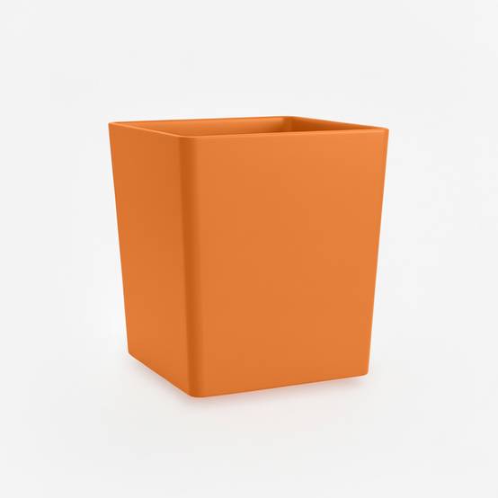 Pot de fleurs carré cubio h 50 cm-plast'up rotomoulage - Imagen 1