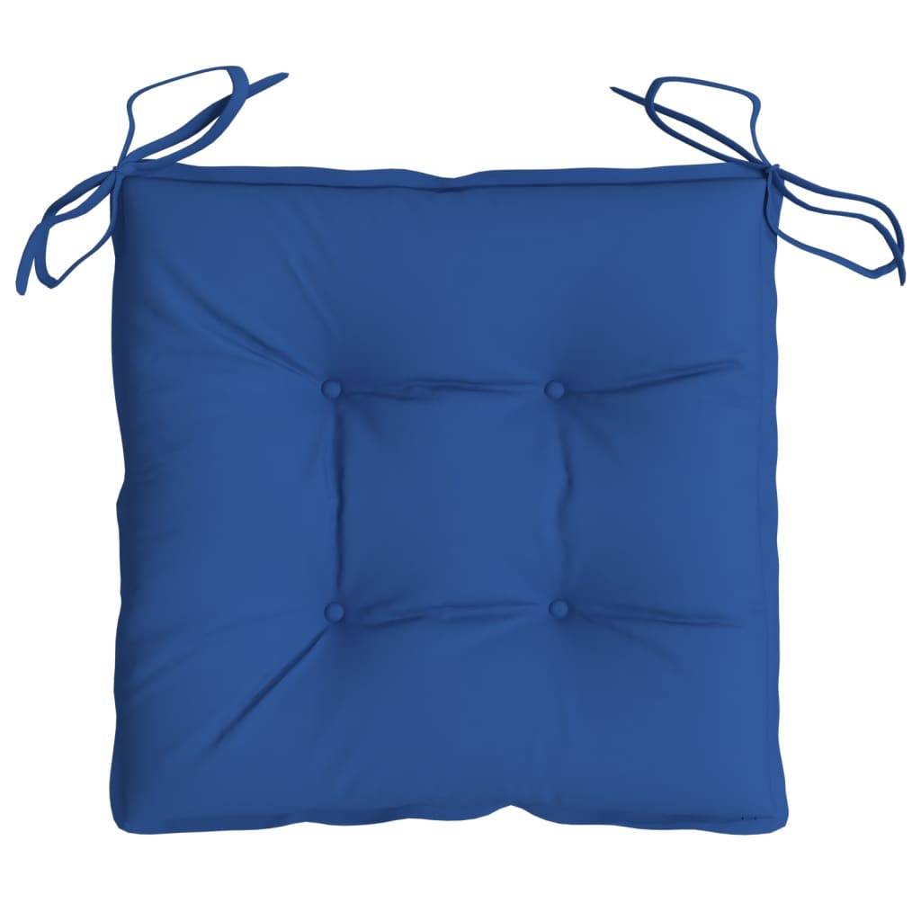 Coussins de chaise ronds, 40x40 cm, adaptés au mobilier d'extérieur