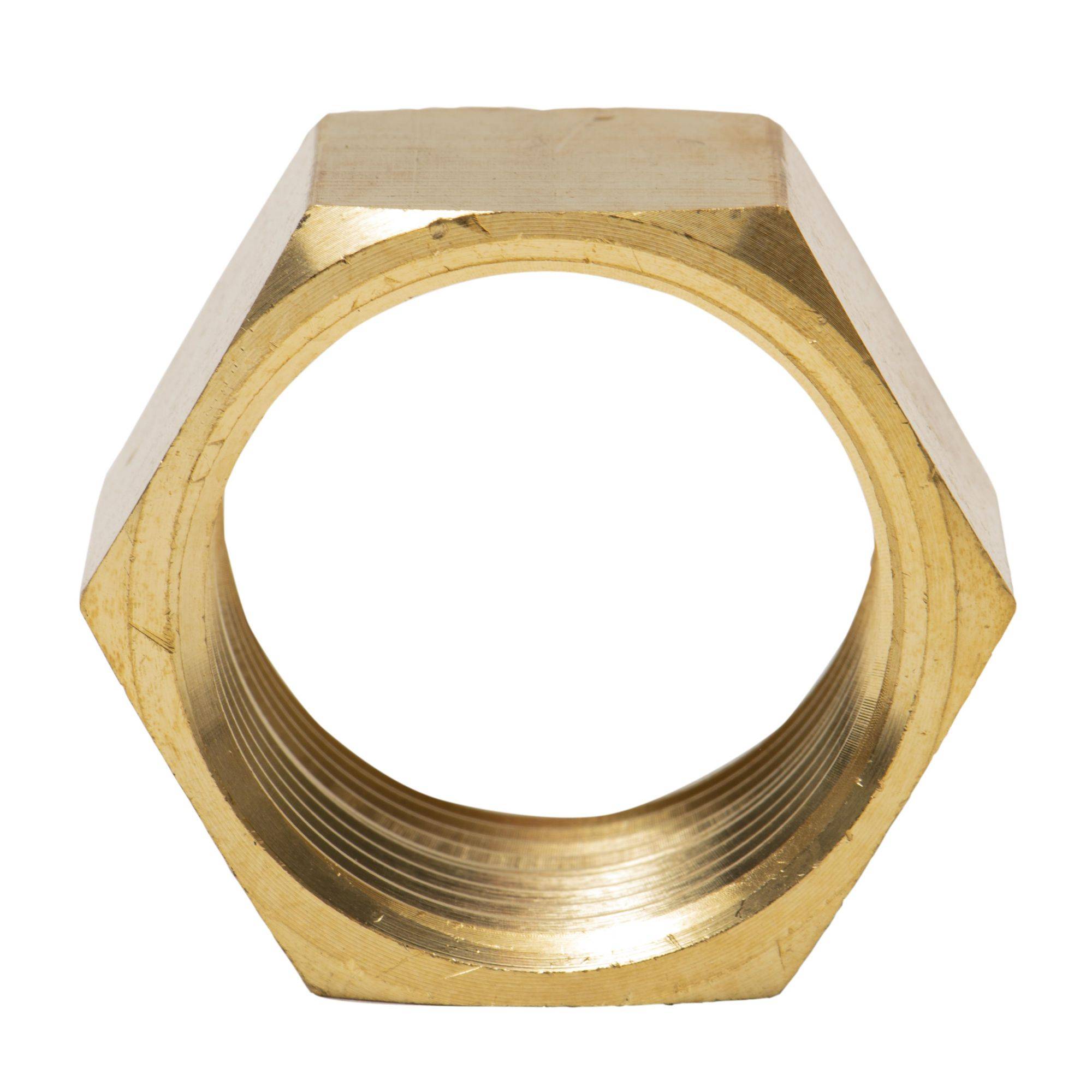 Raccord manchon laiton femelle - femelle 1" - Image 2