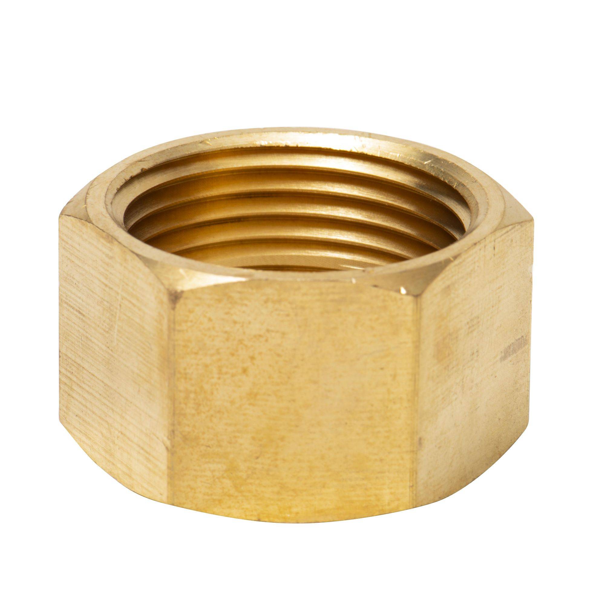 Raccord manchon laiton femelle - femelle 1" - Image 4