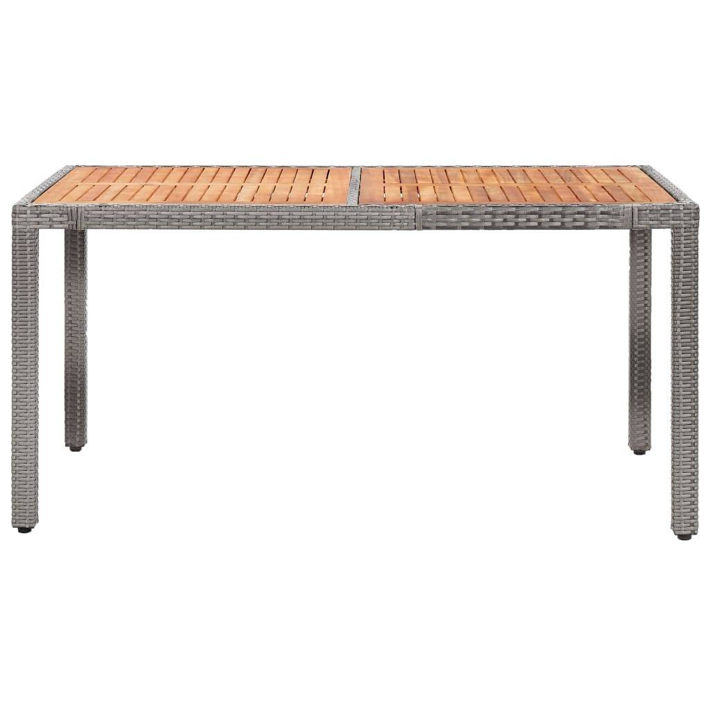 Vidaxl - Salon de jardin 7 pcs avec coussins Résine tressée Gris vidaXL 46039 - Imagen 9