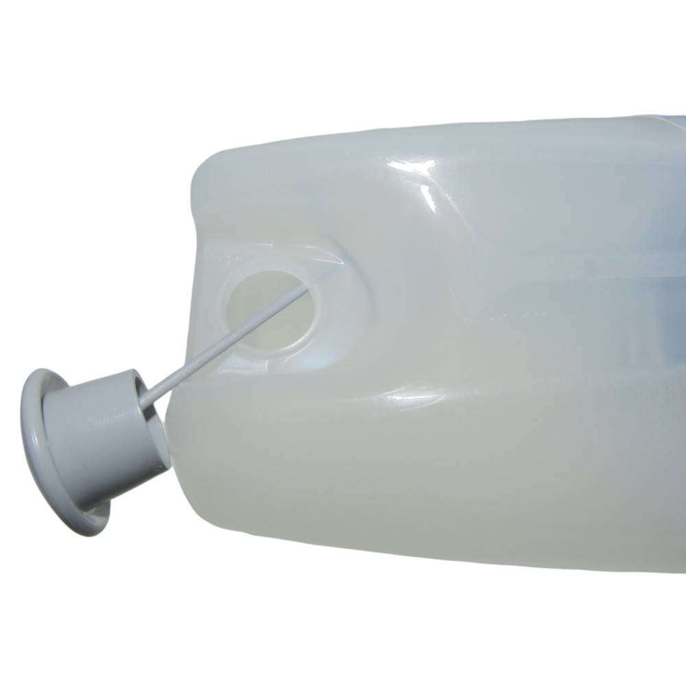 Distributeur d'eau 3.5 litres, gris en plastique, pour chien ou chat - Image 6