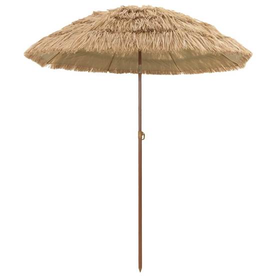 PANGIVO - Parasol de jardin naturel polypropylène polyester 160 x 160 x 196 cm - PANGIVO - Image 2