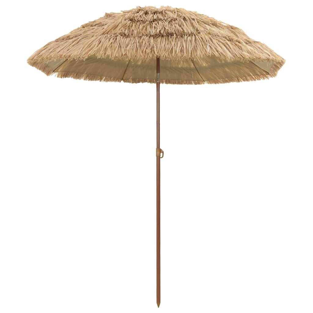 PANGIVO - Parasol de jardin naturel polypropylène polyester 160 x 160 x 196 cm - PANGIVO - Image 2