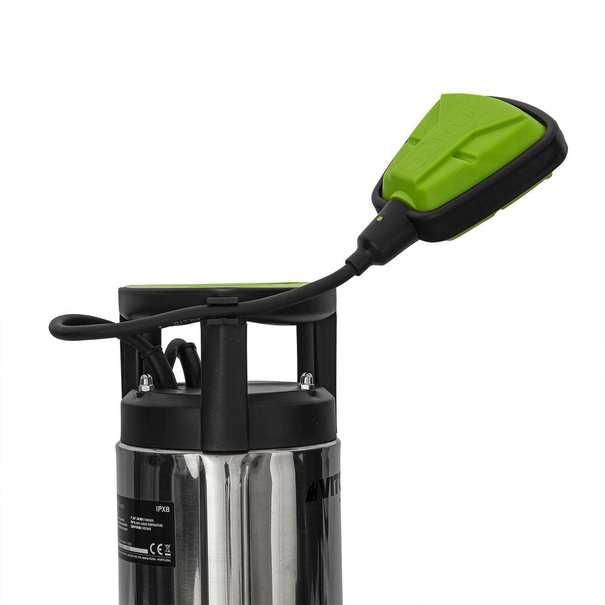 Pompe de relevage Eaux usées 1100W Corps INOX Pompe immergée Egouts Caves VITO - Imagen 3