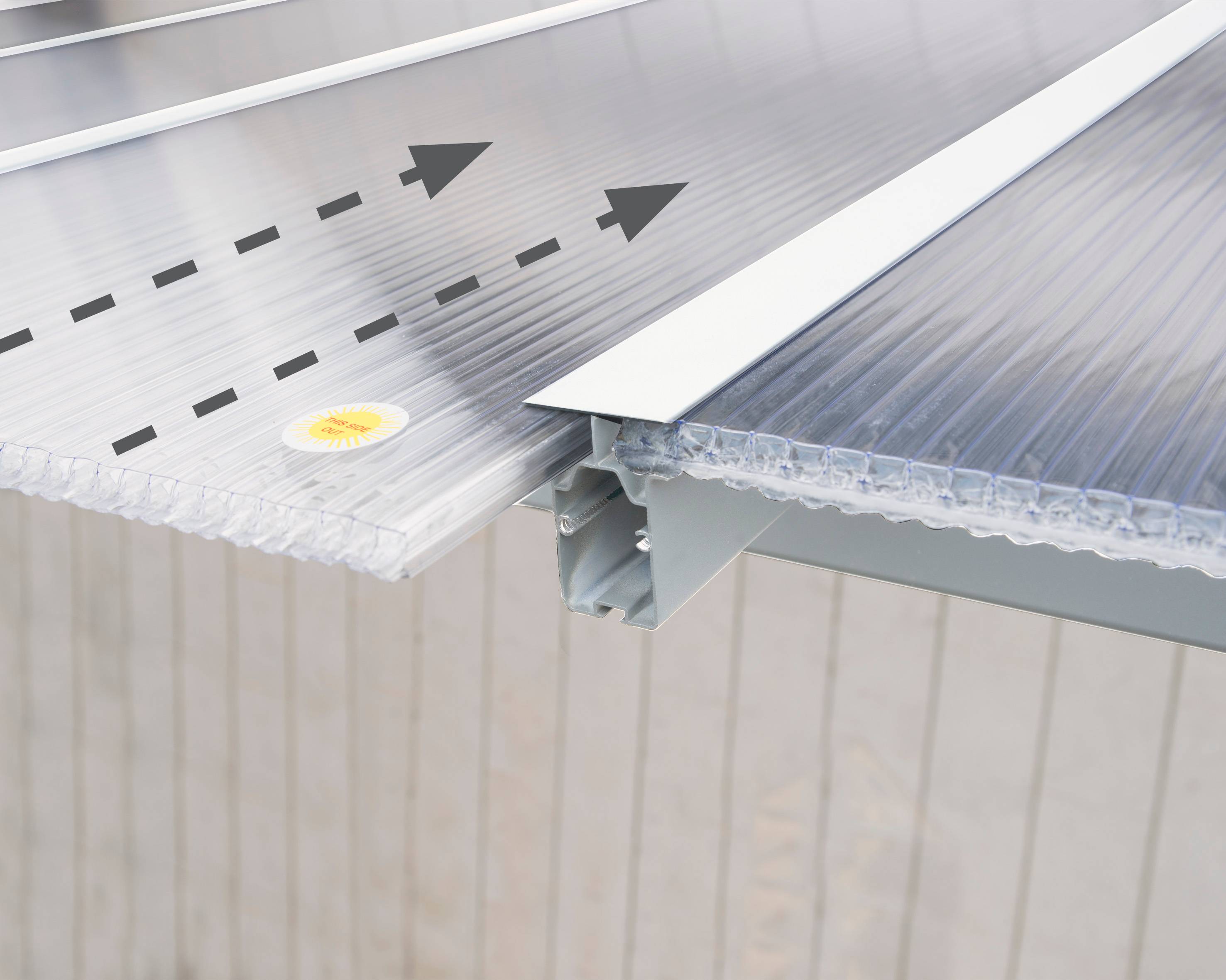 Canopia - Canopia Pergola Olympia 3X5,5 Blanche - Imagen 3