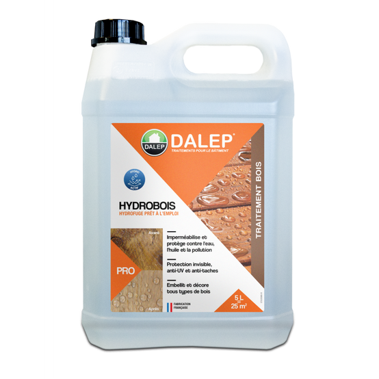 HYDROBOIS 5 lt (imperméabilisant bois)