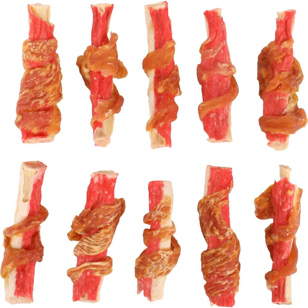 Flamingo - Friandises Hapki Bâton avec poulet et Crabe 85 g  pour chien - Imagen 2