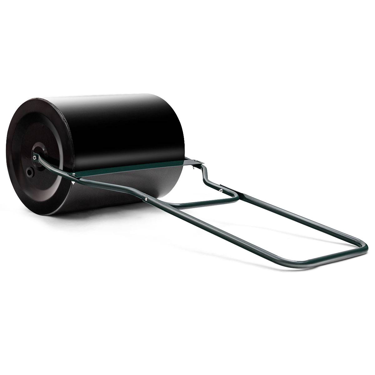 Rouleau à Gazon de Jardin avec Rouleau à Largeur 50 cm et Dia.40 cm 60L Remplissage à l’Eau ou Sable Noir - Imagen 8