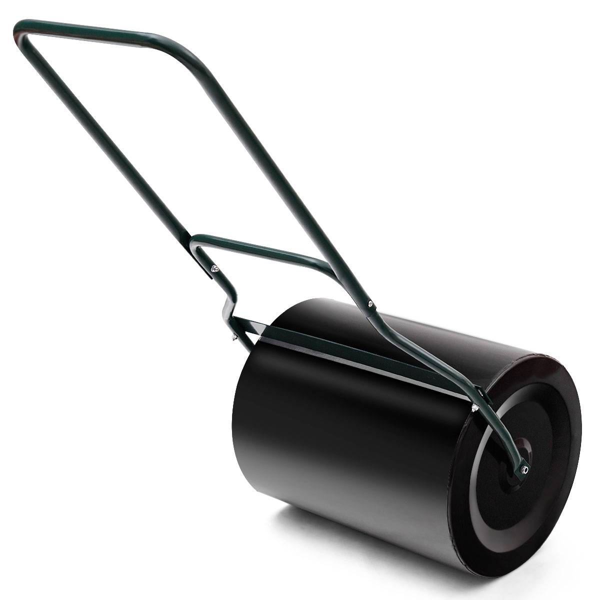 Rouleau à Gazon de Jardin avec Rouleau à Largeur 50 cm et Dia.40 cm 60L Remplissage à l’Eau ou Sable Noir - Imagen 6