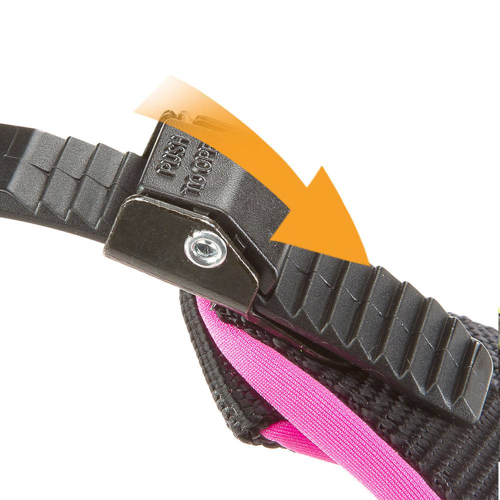 Ferplast - Ferplast Harnais ergonomique pour chiens AGILA FLUO 7, ajustement parfait, fermeture à double micro-régulation, rembourrage souple, A=B 63÷71 cm 25 mm - Imagen 6