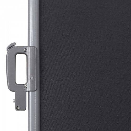 Helloshop26 - Store latéral pour balcon terrasse brise vue pare soleil gris foncé 200 x 300 gris foncé - Imagen 5