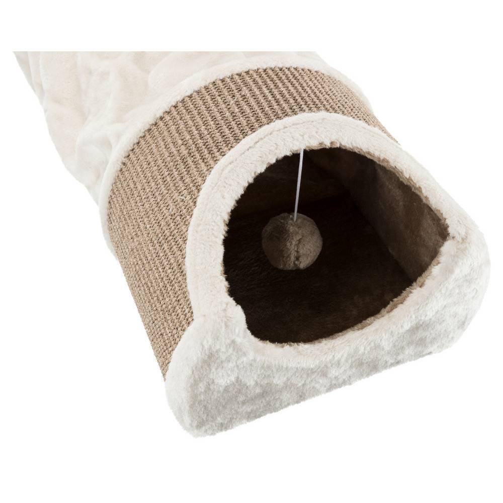 Tunnel à griffer pour chats, taille: 110 × 30 × 38 cm - Imagen 6