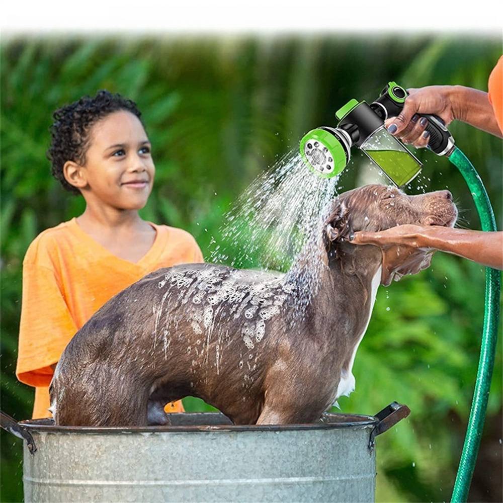 Pistolet de douche pour animaux de compagnie Vert MCBOSON - Image 3