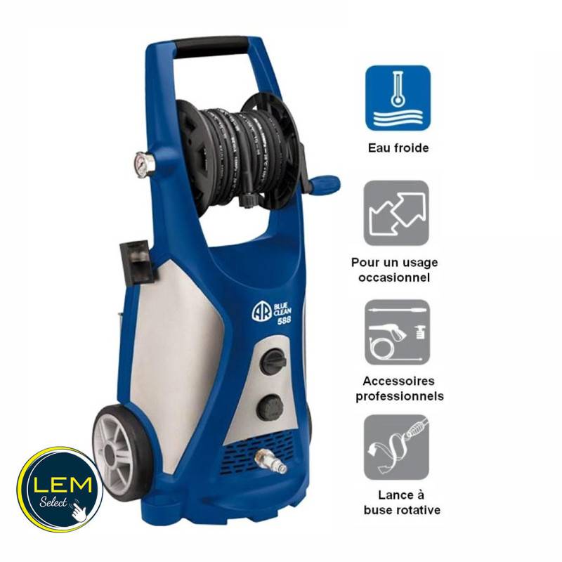 Lem Select - Nettoyeur haute pression 2500 W 150 Bars AR-588 - Image 2