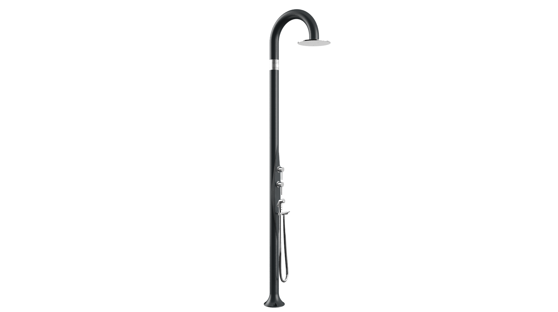 Douche traditionnelle polyéthylène FUNNY YIN T355 ANTHRACITE by ARKEMA DESIGN - Imagen 1