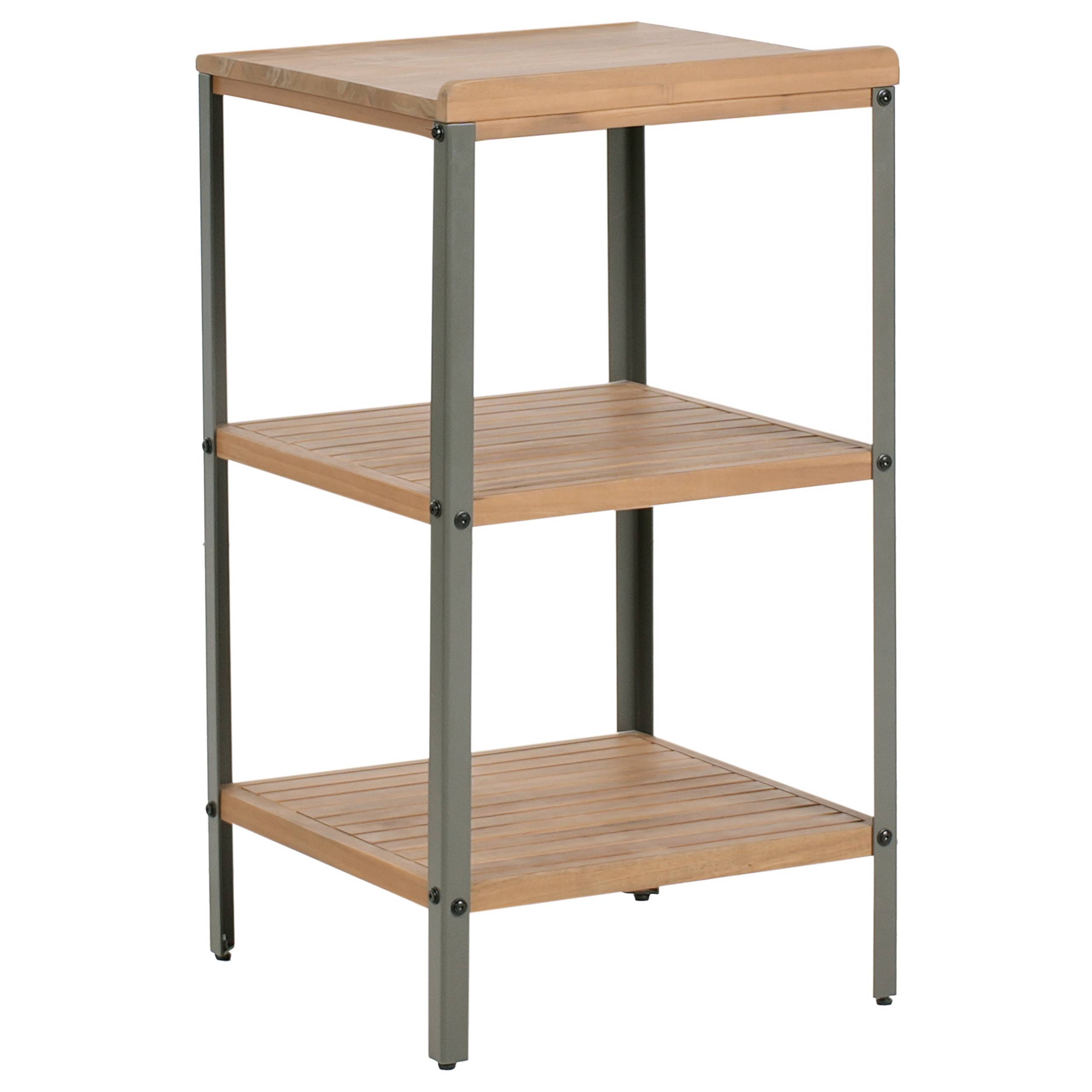 Beliani - Cuisine de jardin Bois d'acacia certifié Marron IVREA - 50x50x92- Beliani - Image 5