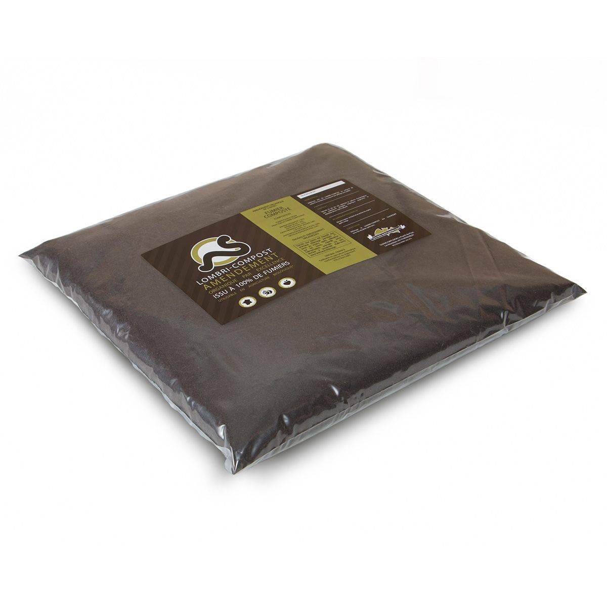 Lombric Compost - sachet 20 kilos - Guano Diffusion