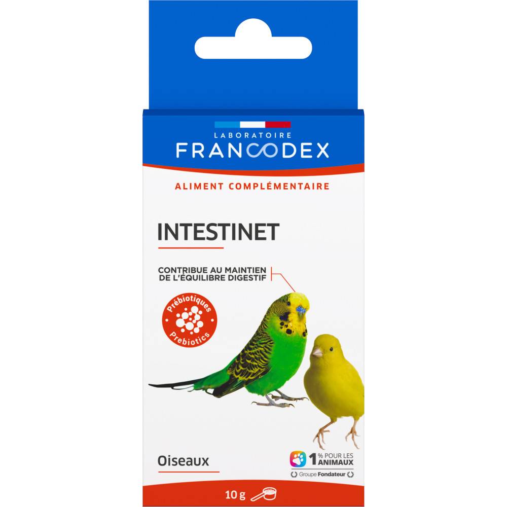 Francodex - Intestinet maintient l'équilibre digestif 10 g pour oiseaux - Image 3