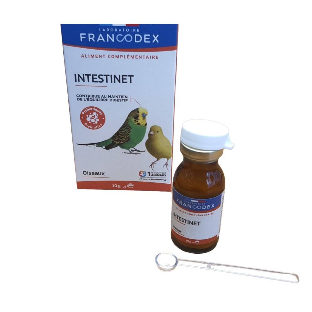 Francodex - Intestinet  maintient l'équilibre digestif 10 g pour oiseaux - Image 5