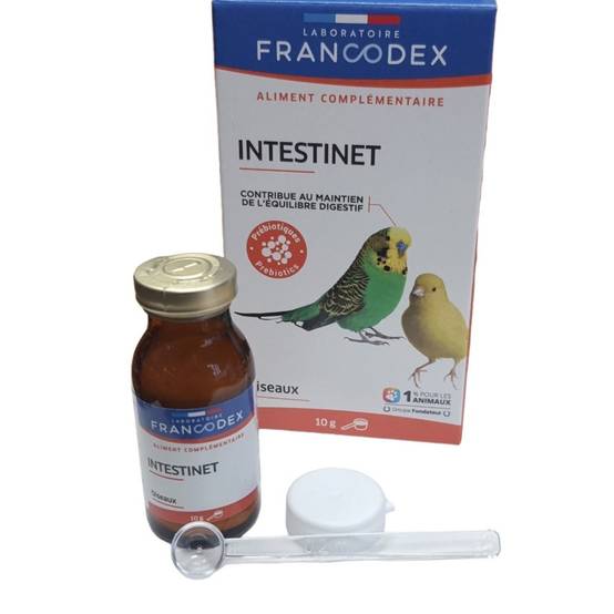 Francodex - Intestinet maintient l'équilibre digestif 10 g pour oiseaux - Image 2
