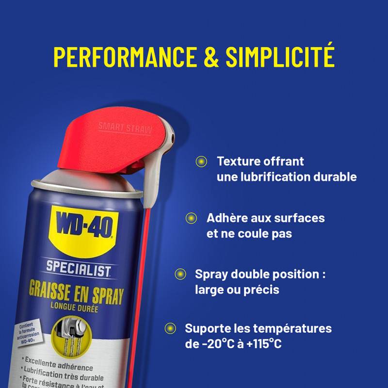 Wd40 - Graisse en spray WD40 Longue durée - 33217 - Image 3