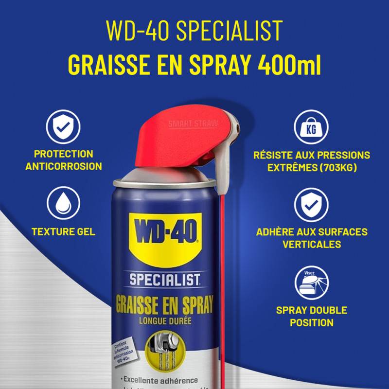Wd40 - Graisse en spray WD40 Longue durée - 33217 - Image 4