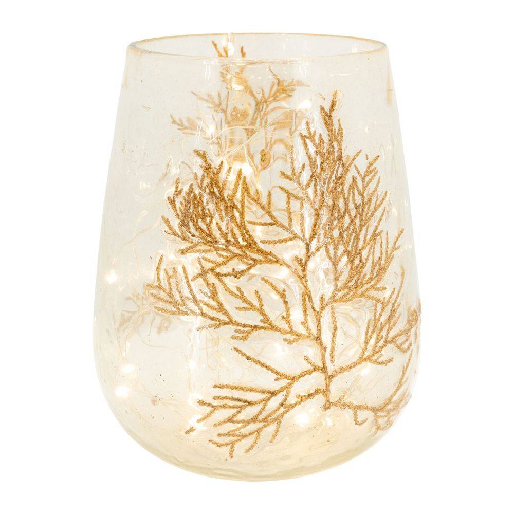 Aubry Gaspard - Photophore en verre Fougère Petit modèle - Imagen 2