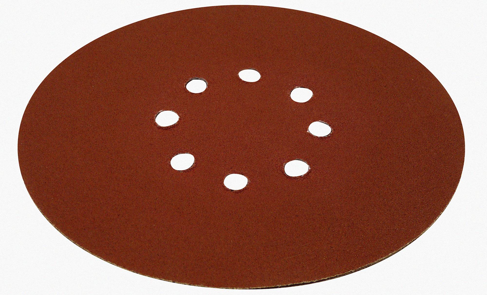 Jeu de 6 abrasifs plâtre D225mm à 8 trous grain 120 - PEUGEOT OUTILLAGE - 805415 - Imagen 1
