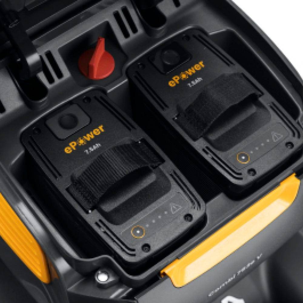 Stiga - Kit Tondeuse à batterie Combi 753e V, 48 V (1,5 kW), Largeur 51 cm avec 2 batteries 7,5 Ah, pelouses jusqu'à 950 m² - STIGA - Image 2