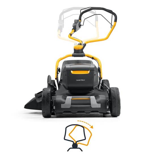 Stiga - Kit Tondeuse à batterie Combi 753e V, 48 V (1,5 kW), Largeur 51 cm avec 2 batteries 7,5 Ah, pelouses jusqu'à 950 m² - STIGA - Image 8