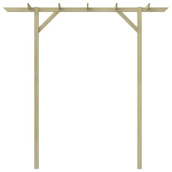 Vidaxl - Pergola de jardin 205 x 40 x 203 cm Bois vidaXL 41663 - Image 9