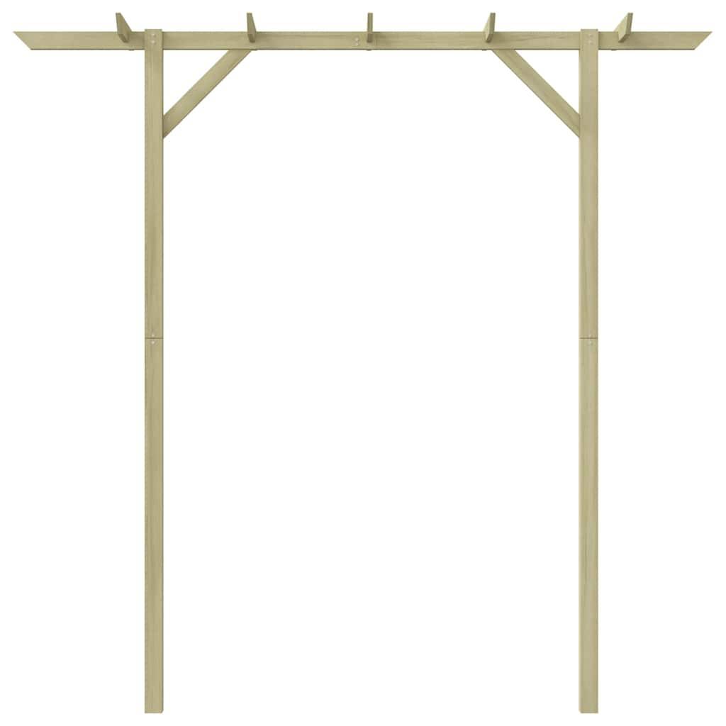 Vidaxl - Pergola de jardin 205 x 40 x 203 cm Bois vidaXL 41663 - Image 6