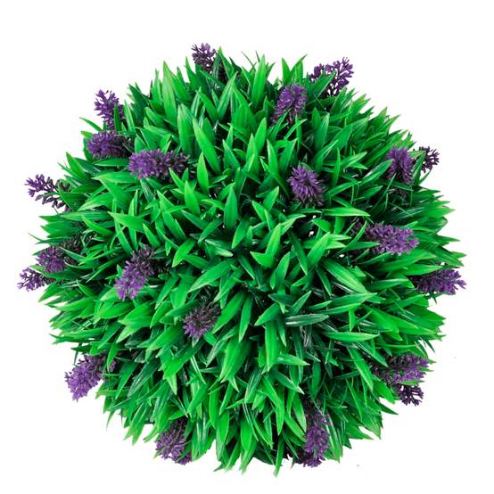 Vidaxl - Ensemble de 2 boules de buis artificiel avec lavande 30 cm - Image 2