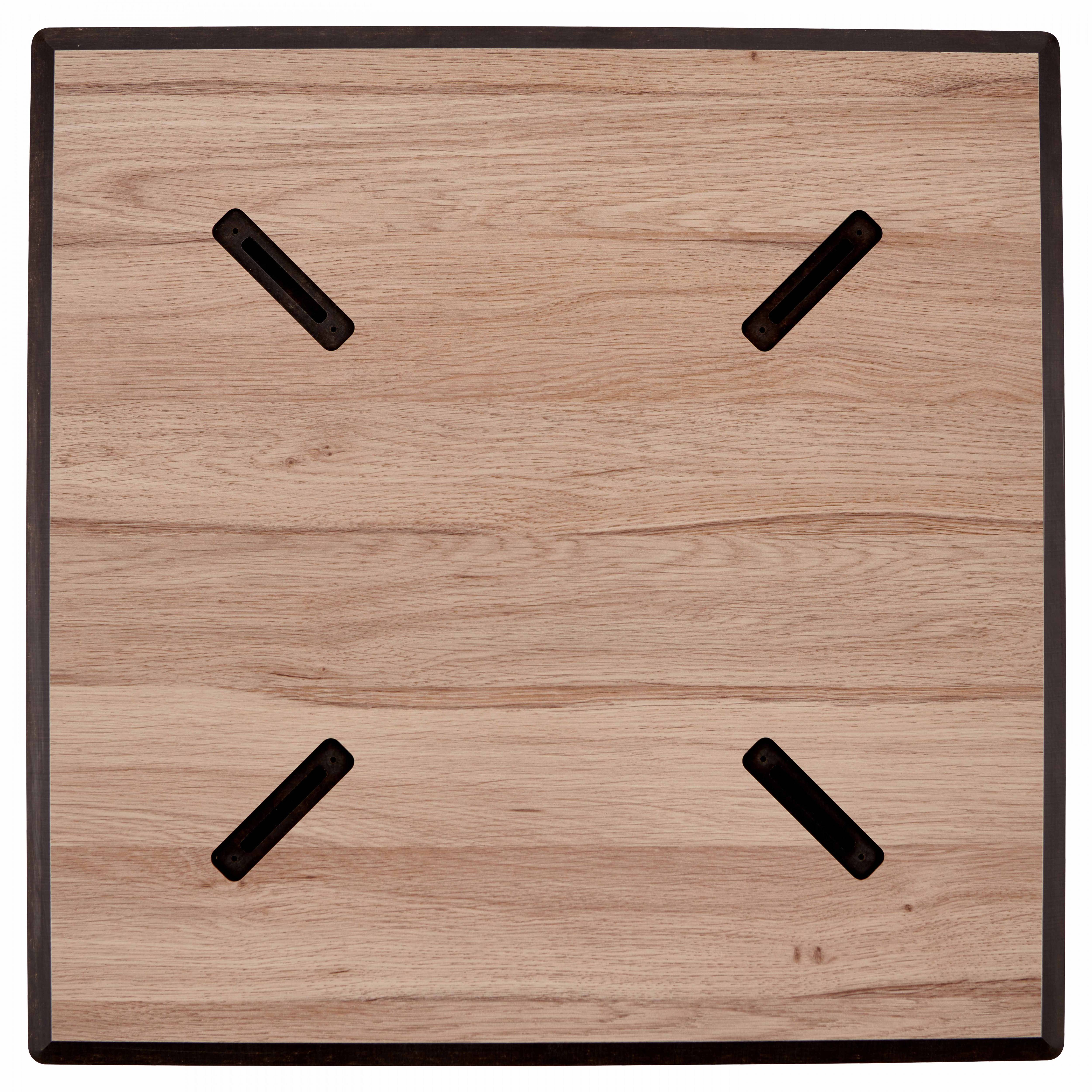 Oviala - Plateau de table stratifié 60x60 cm chene clair Opéra - Oviala - Image 3