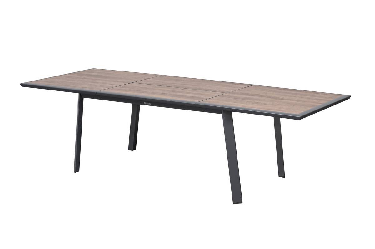 Hesperide - Table de jardin 10 places Pavane extensible gris graphite - Hespéride - Image 2