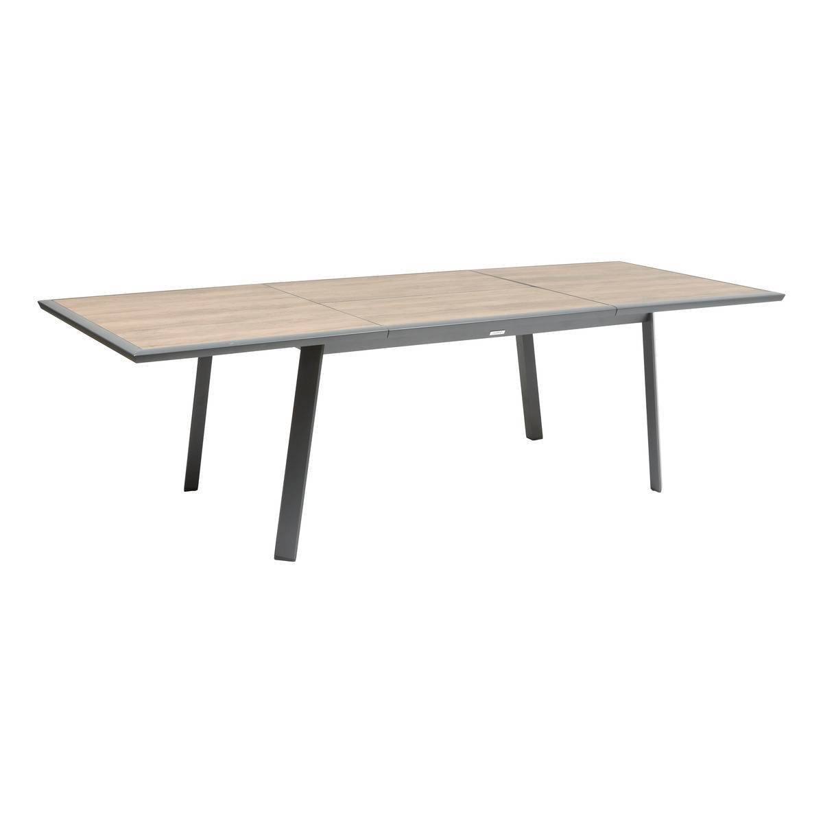 Hesperide - Table de jardin 10 places Pavane extensible gris graphite - Hespéride - Image 5