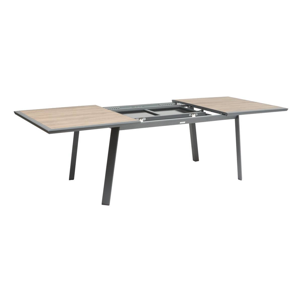 Hesperide - Table de jardin 10 places Pavane extensible gris graphite - Hespéride - Image 3