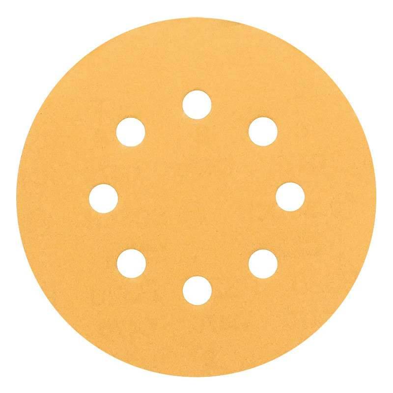 Bosch - 5 Disques abrasifs C470 BOSCH pour ponceuses excentriques Ø 125 mm Best for Wood and Paint 8 trous - taille  - BOSCH ACCESSOIRES - Imagen 1