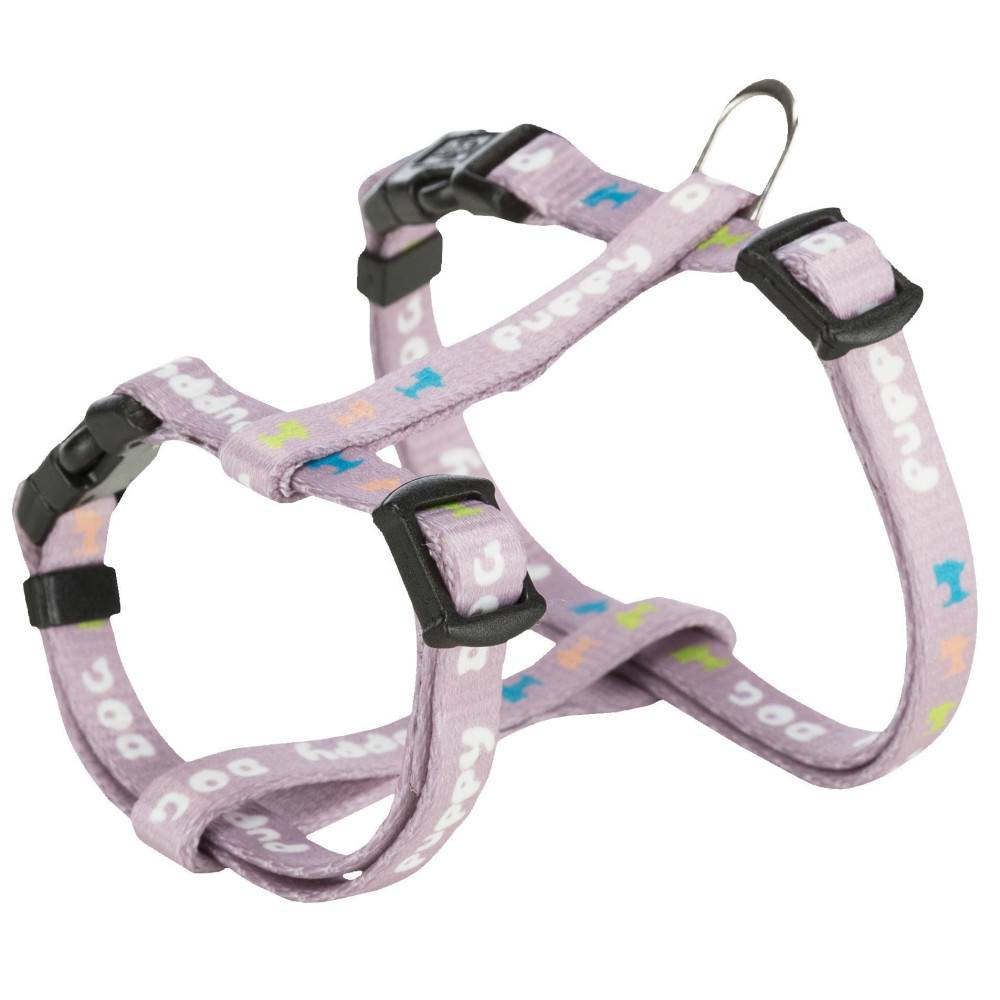 Trixie - Trixie - Harnais Junior 23-34 cm/8 mm  avec laisse mauve pour chiot - Imagen 2