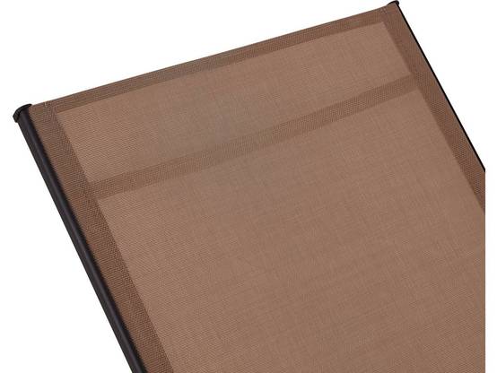 Lot De 2 Bains De Soleil En Métal Avec Accoudoirs "farniente" - Taupe -habitat Et Jardin - Image 4