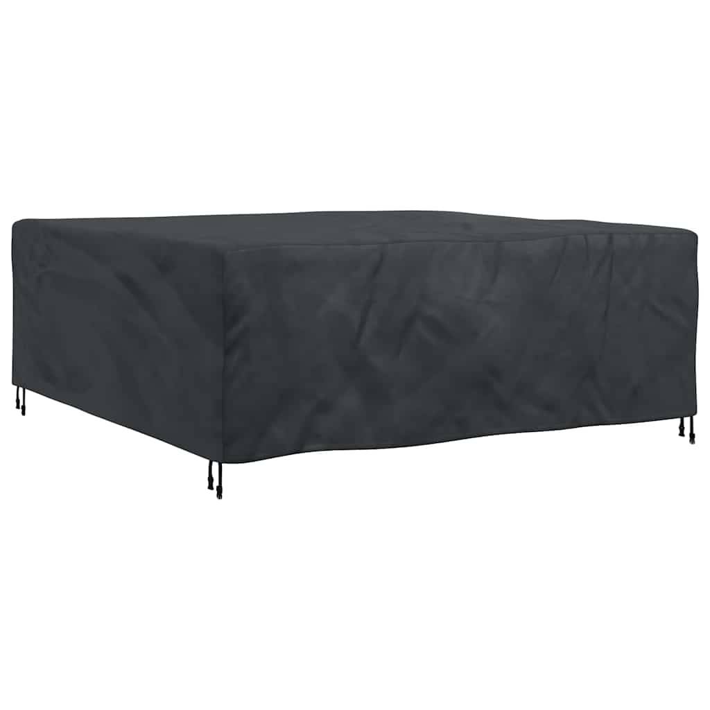 ComfortXL - Protection mobilier extérieur Tissu Oxford 210D Anti-UV et Pluie pour Grand Salon de Jardin Noir 200x190x85 cm – ComfortXL Outdoor Living - Image 2
