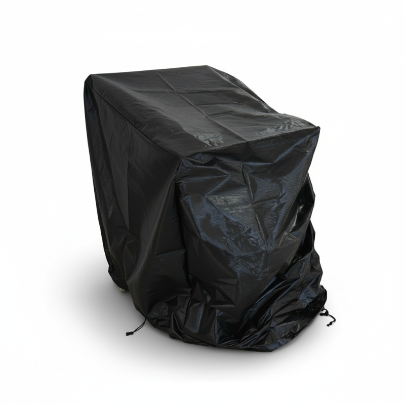 Autre - Housse pour chaises TITANIUM® Noir - 67 x 67 x 120 cm - Image 2