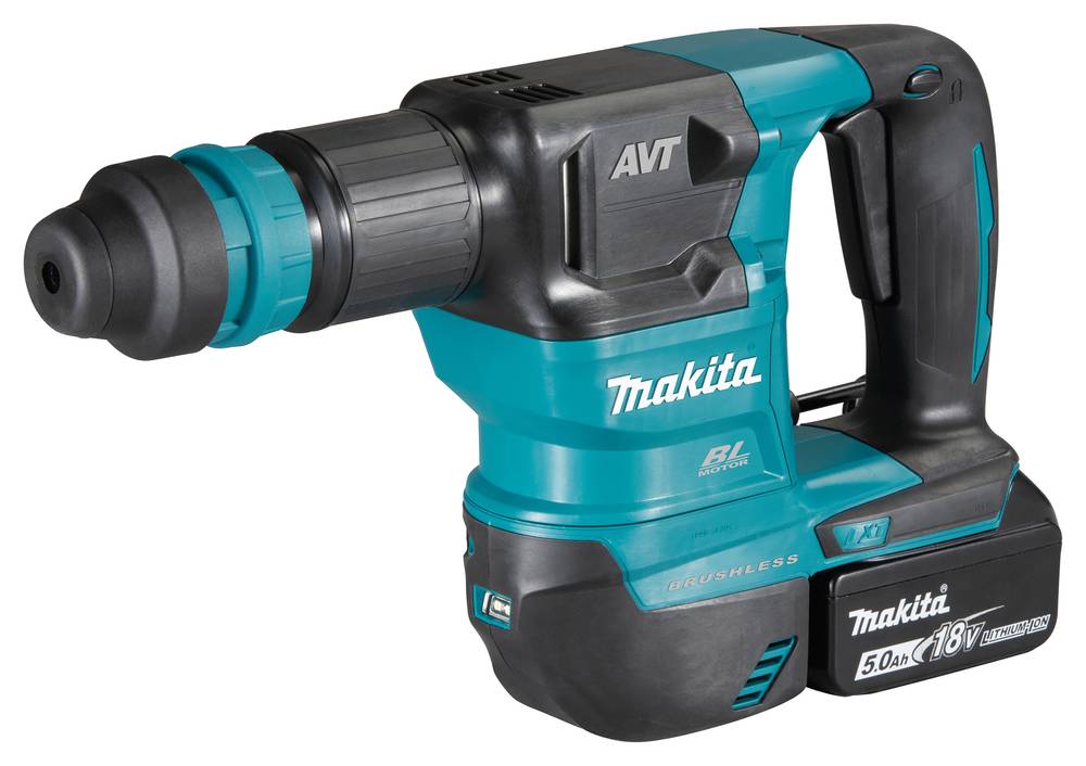 Piqueur SDS-Plus 18V 3,1 Joules - MAKITA - avec 2 batterie 18V 5.0Ah - chargeur - MakPak - DHK180RTJ - Image 2