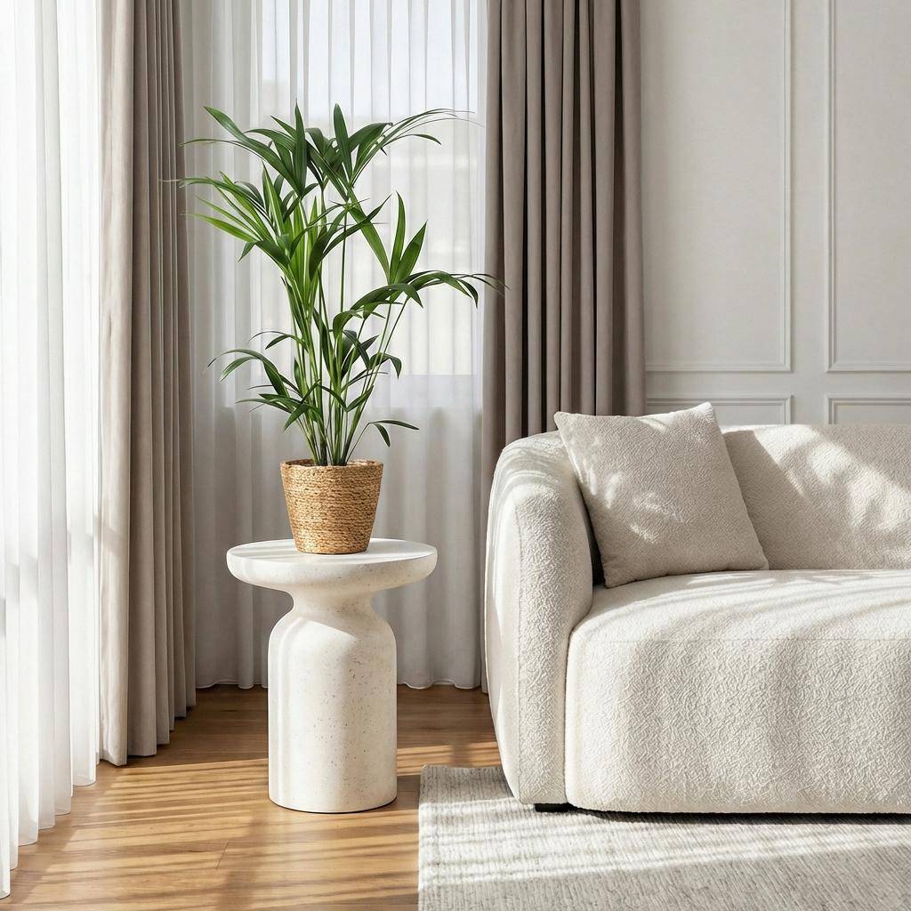 La Green Touch - Kentia Palm – Howea Forsteriana - Cache-pot gris – Pot 21 cm - Image 2